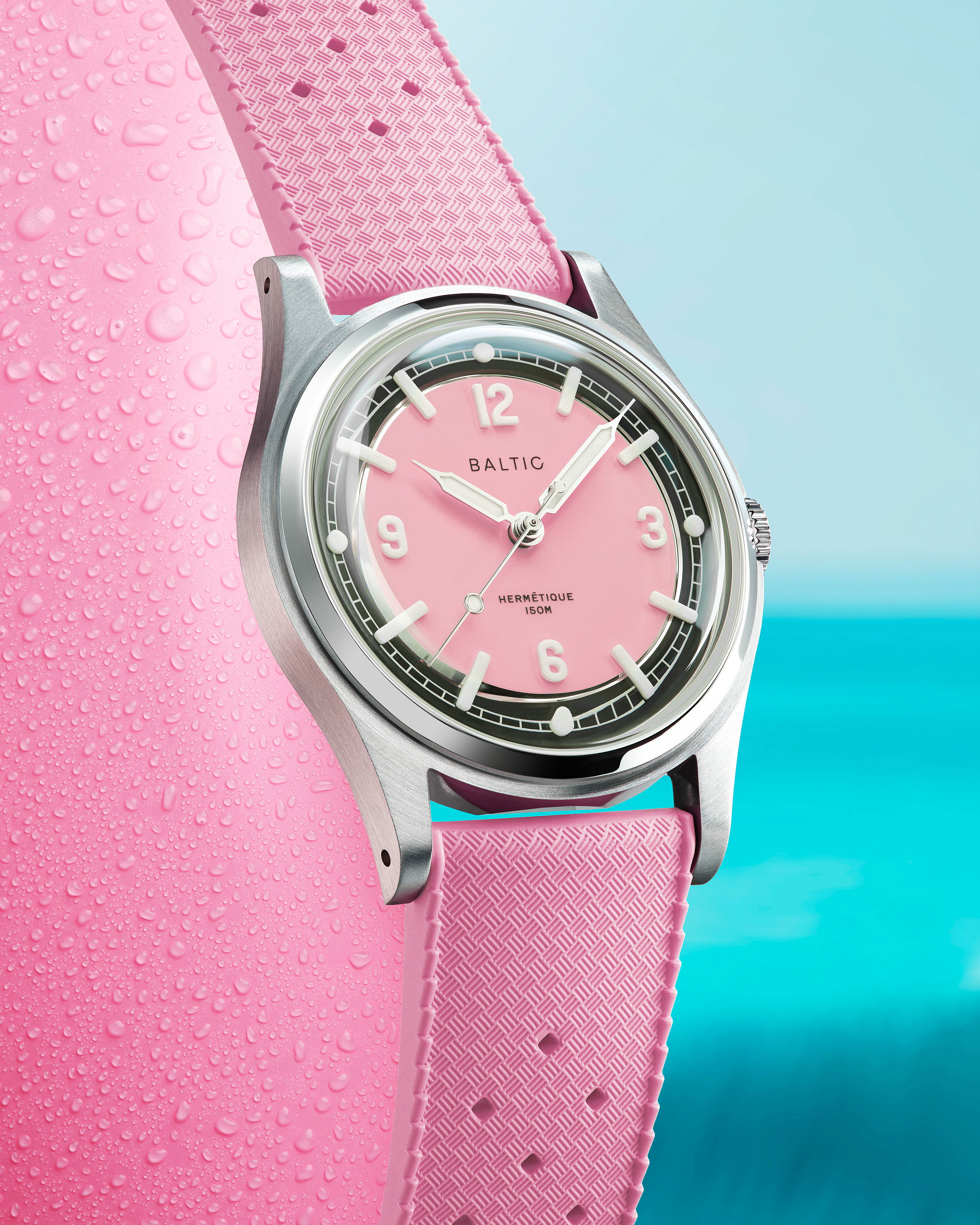 Hermetique Summer Pink | Baltic Watches