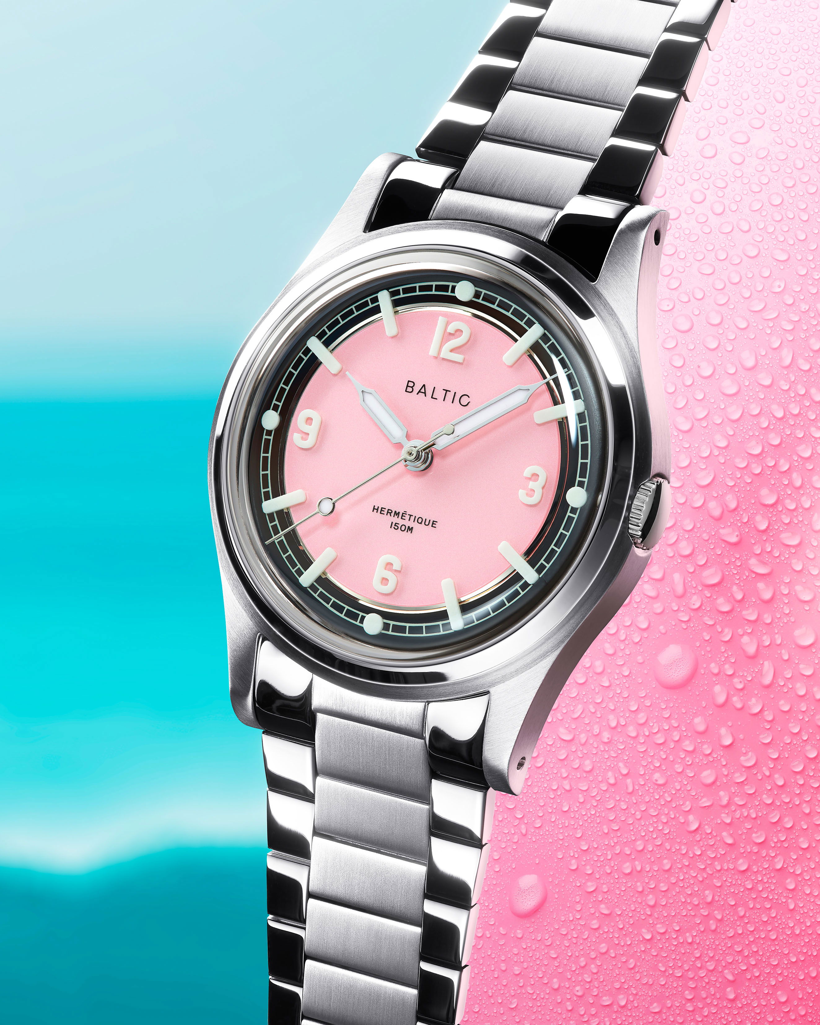 Hermetique Summer Pink | Baltic Watches