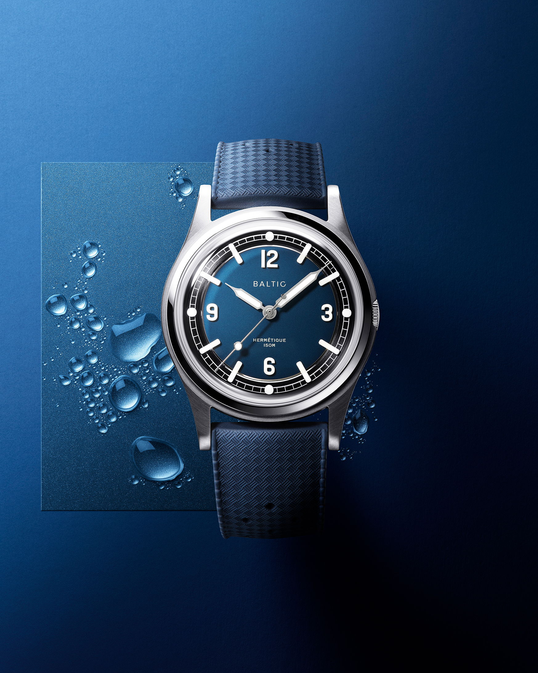 Hermétique Tourer Blue | Baltic Watches