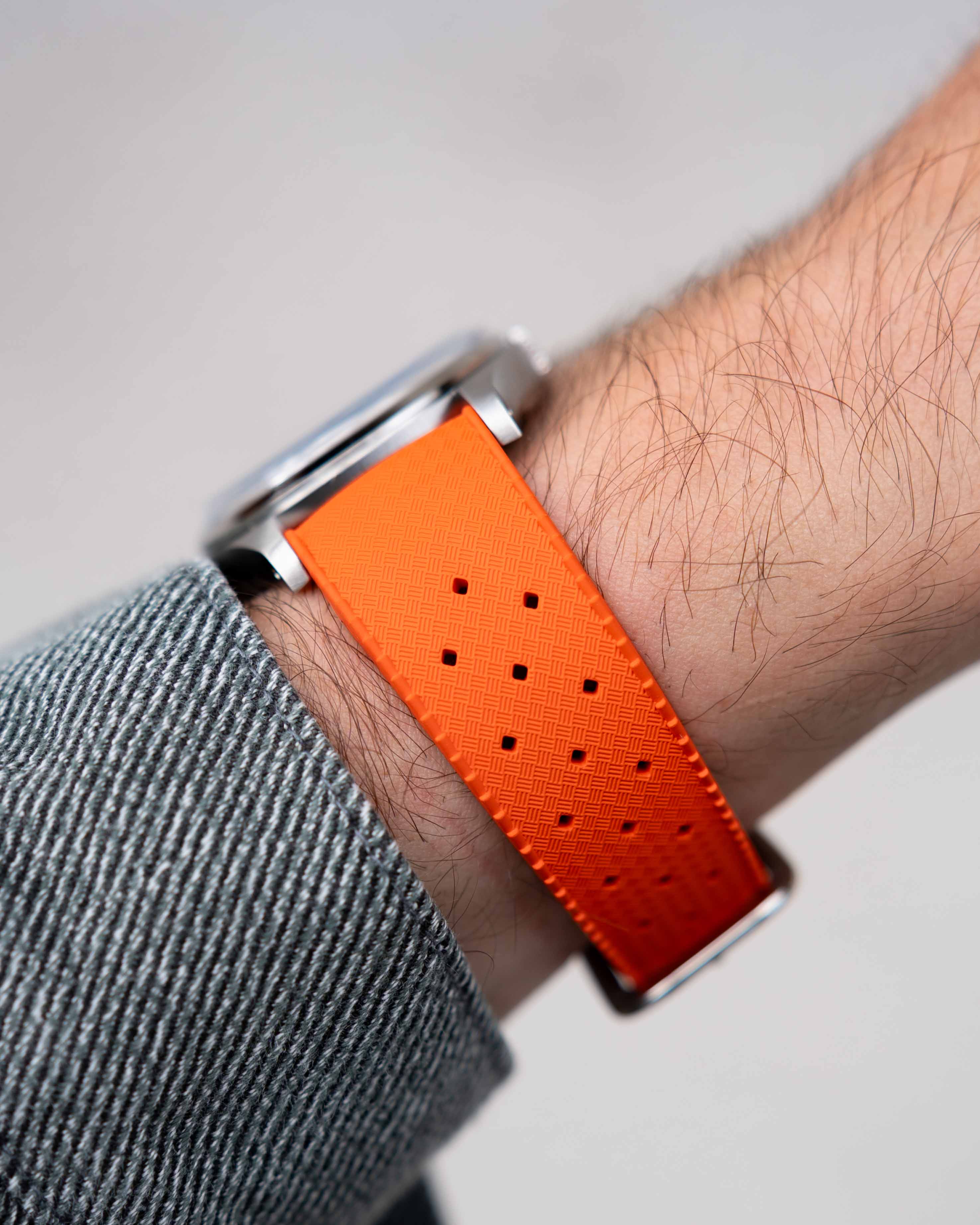 Rubber Sport strap - Orange
