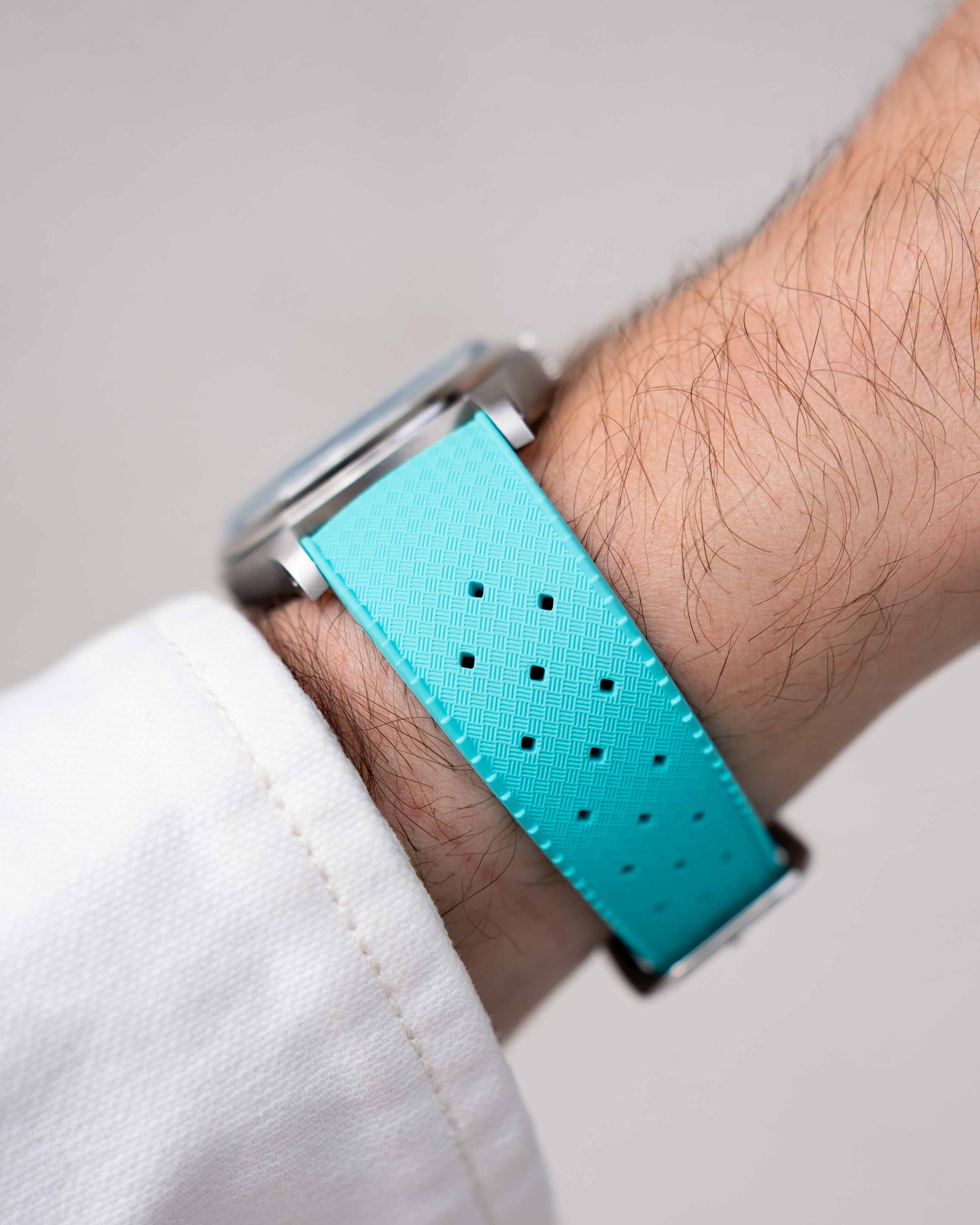 Rubber Sport strap - Turquoise