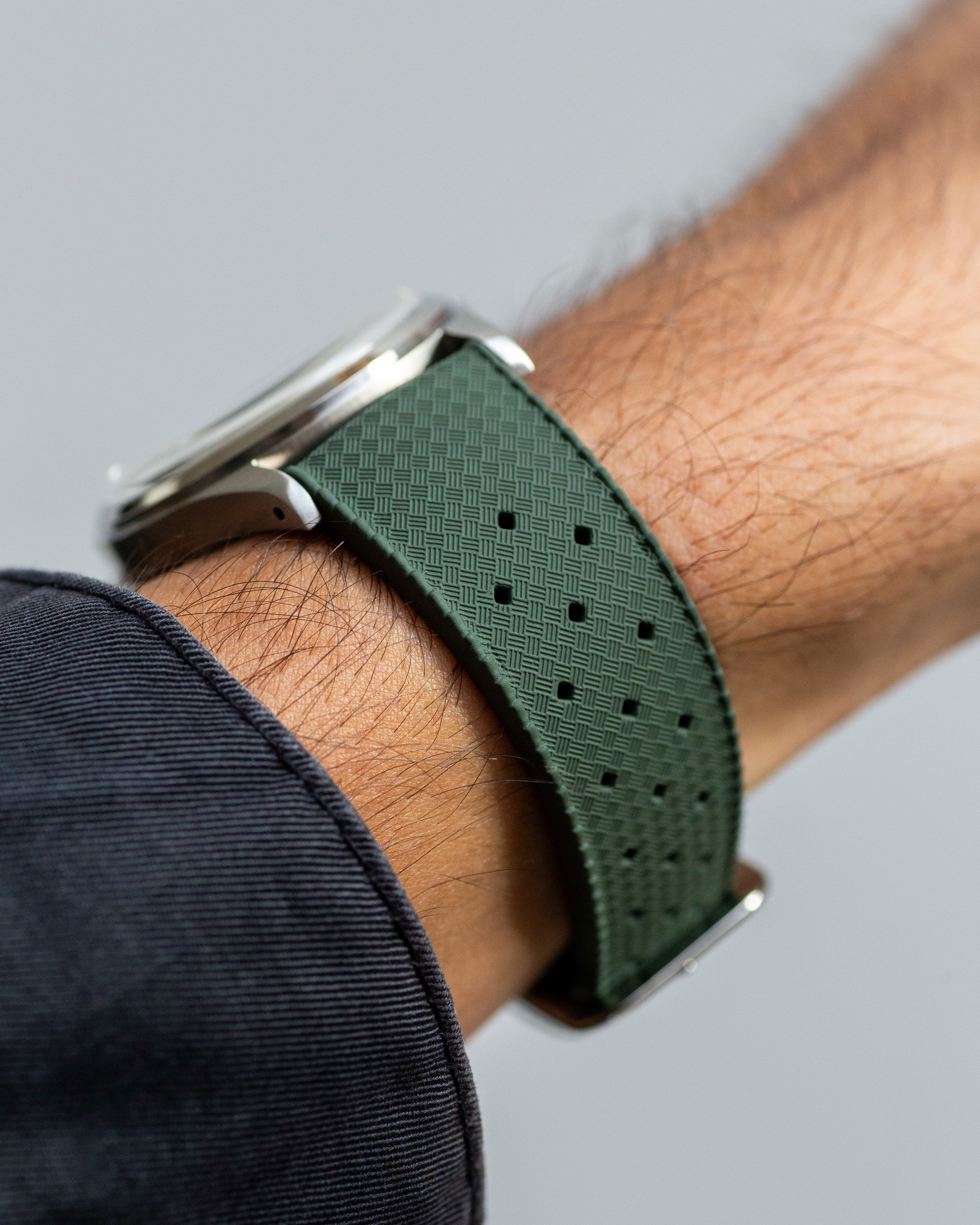 Rubber Sport strap - Green