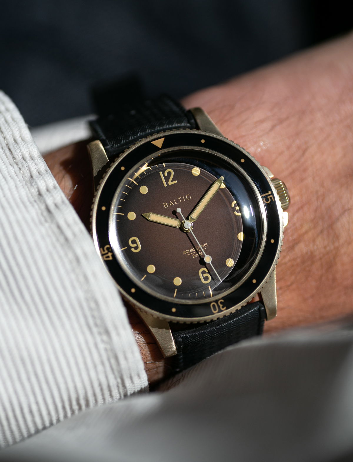 Aquascaphe Bronze Brown | Baltic Watches