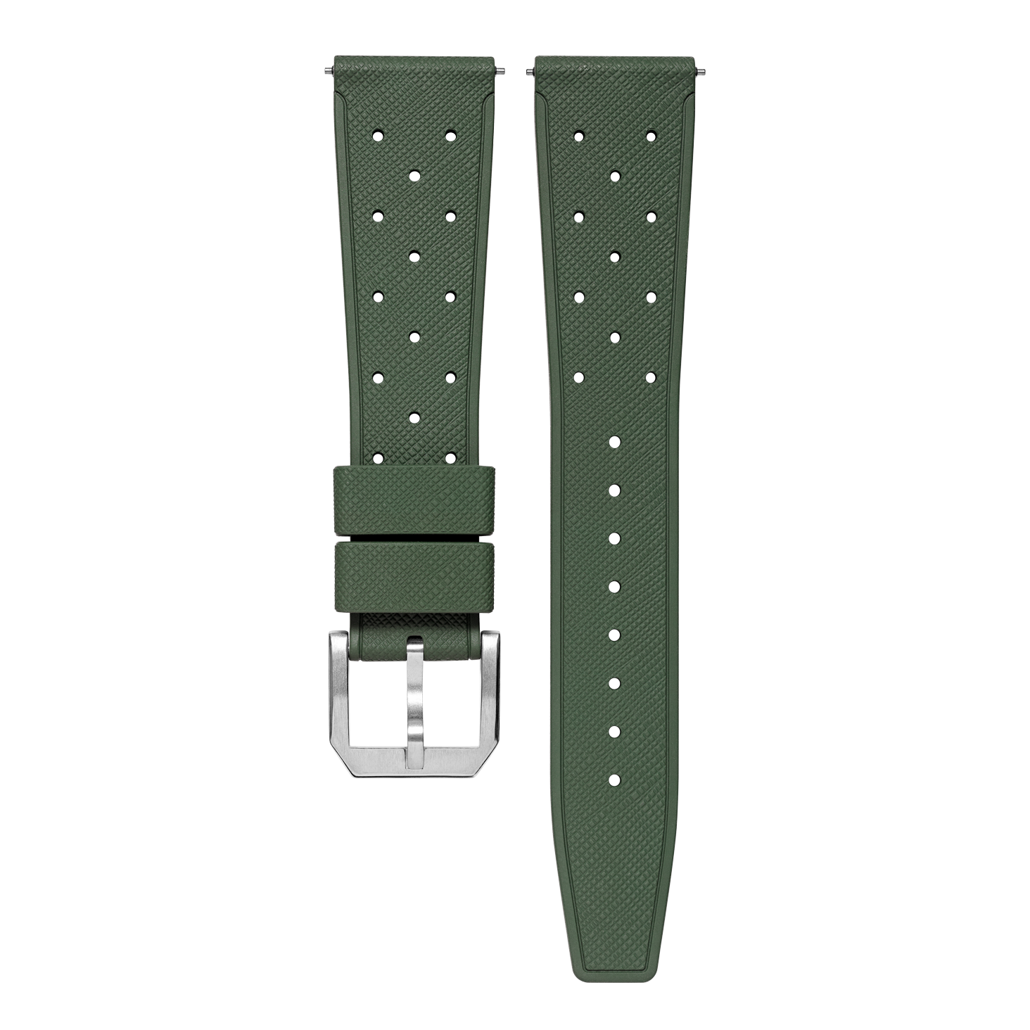 Rubber Classic strap - Green