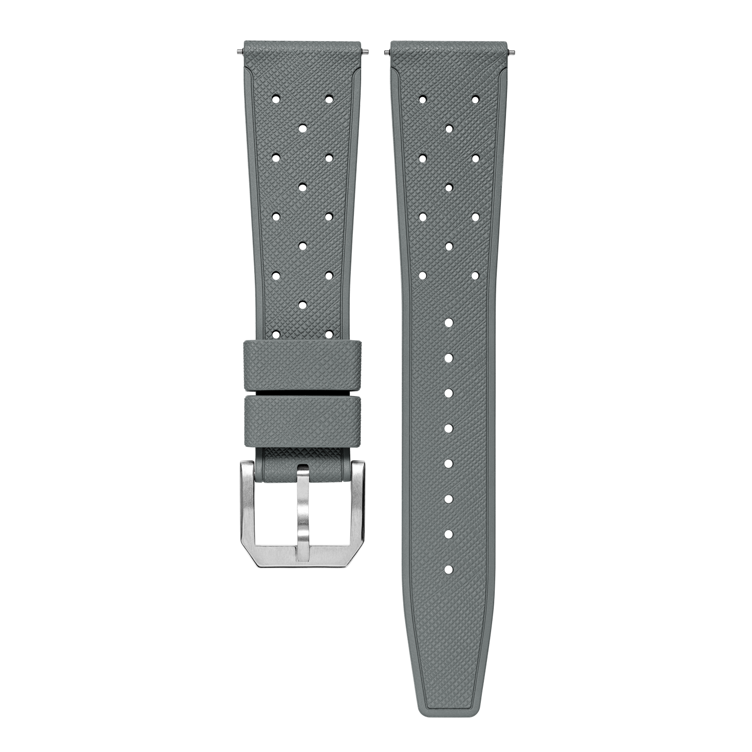 Rubber Classic strap - Grey