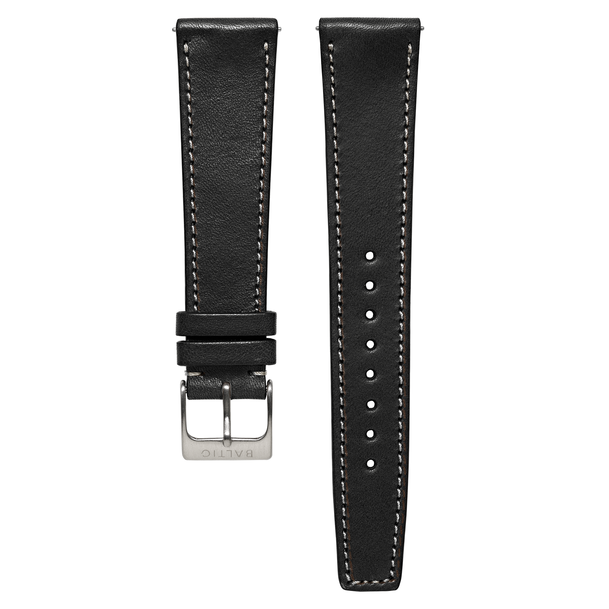 Stitched strap - Black