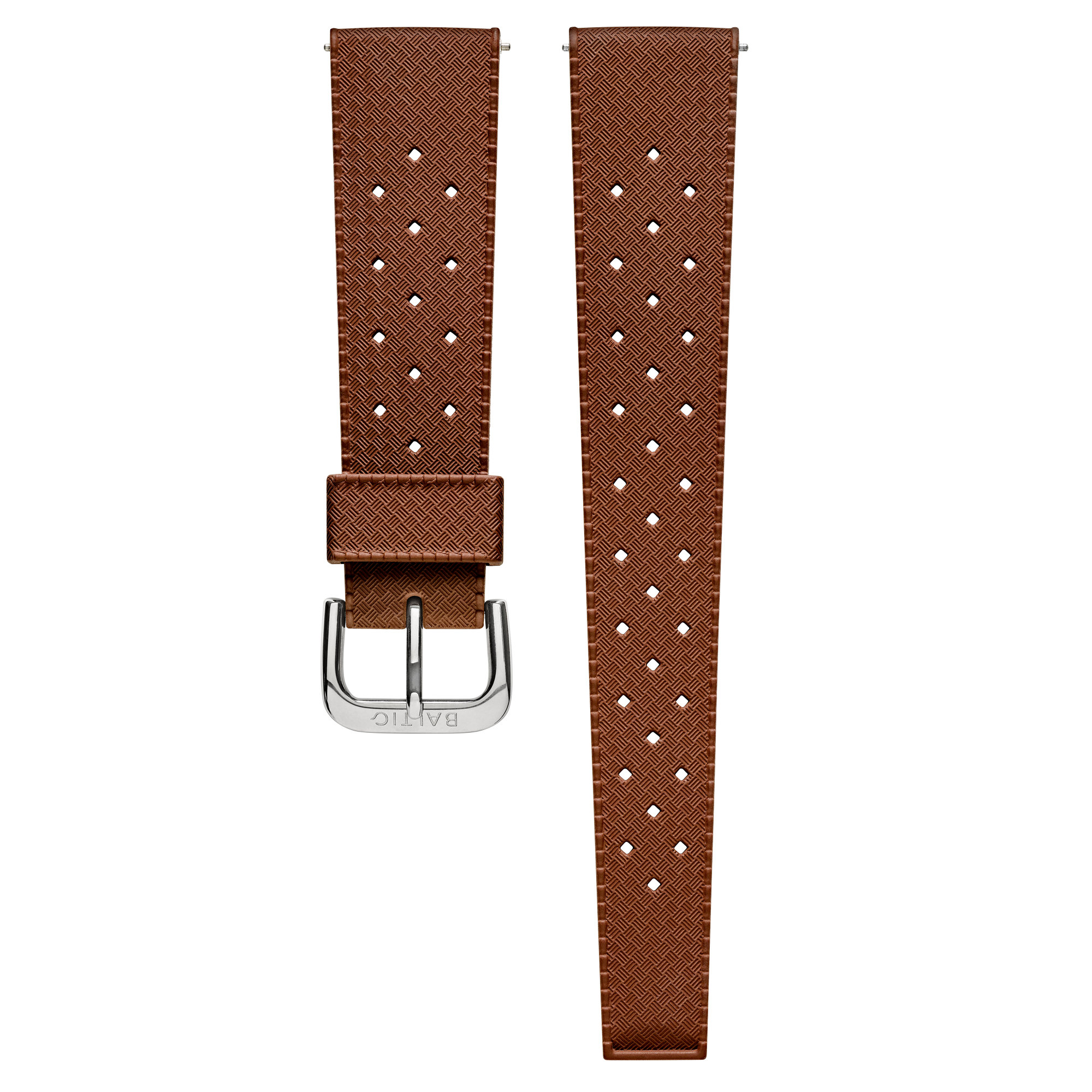 Rubber Sport strap - Brown